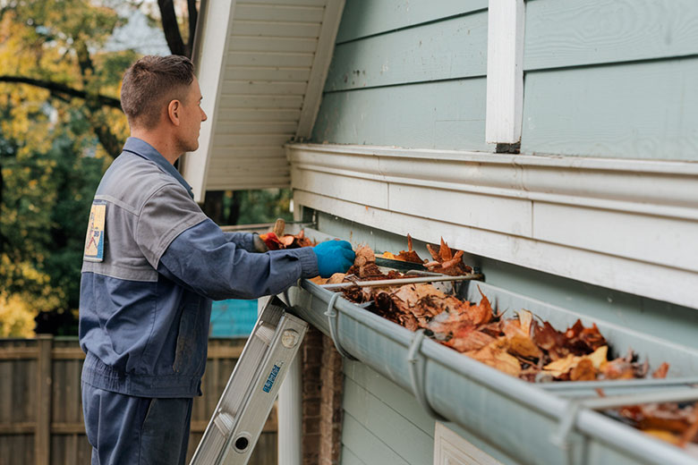 gutter service Artisan prestige roofing in connecticut